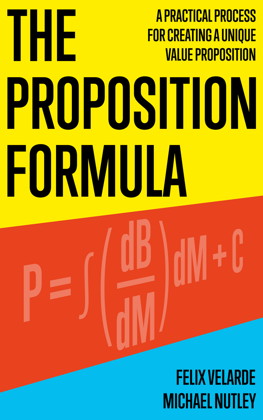 The Proposition Formula book cover, by Felix Velarde and Michael Nutley